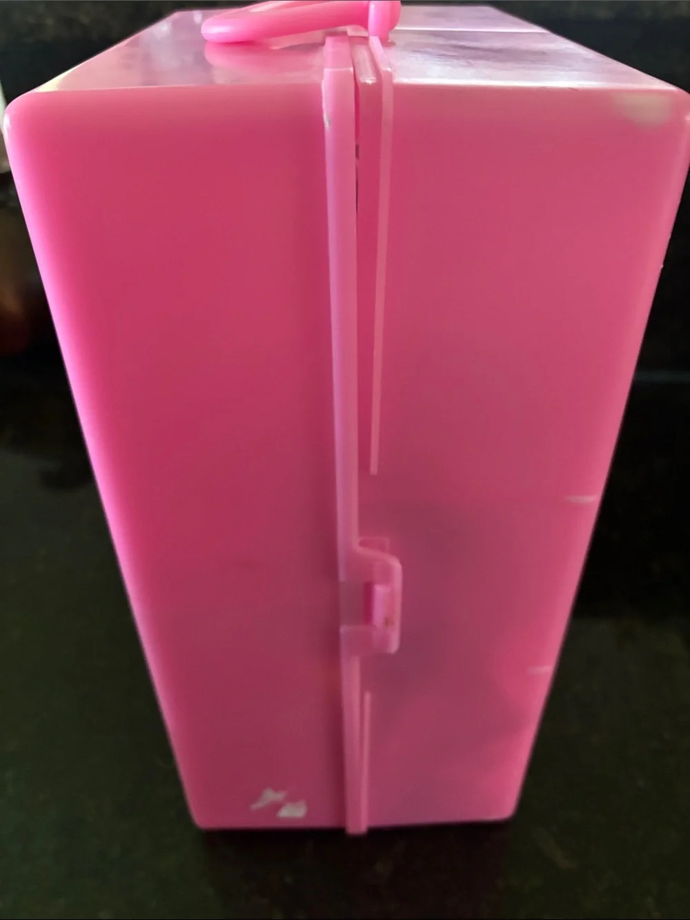 Barbie Pink and Black Doll Case Plus